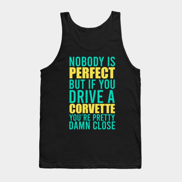 Corvette Owners Tank Top by VrumVrum